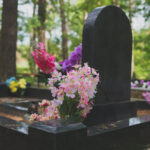 Memorial,Stone,In,The,Forest,Cemetery.
